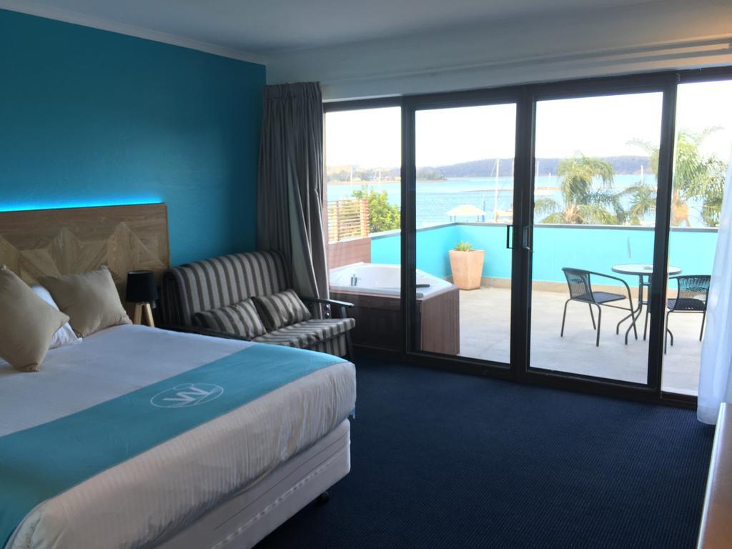 Motel Mariners On The Waterfront Batemans Bay Exterior foto