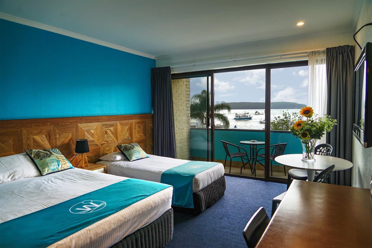 Motel Mariners On The Waterfront Batemans Bay Exterior foto