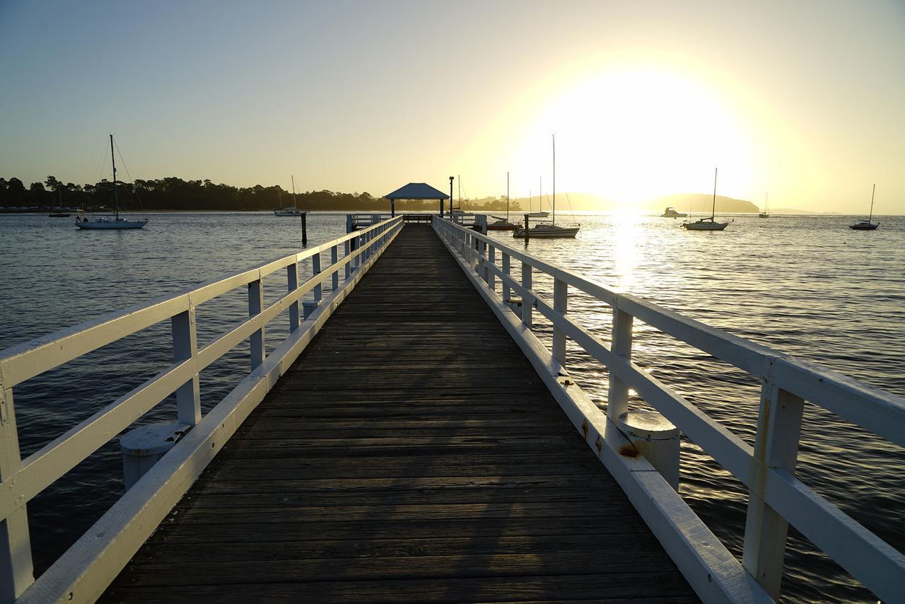 Motel Mariners On The Waterfront Batemans Bay Exterior foto